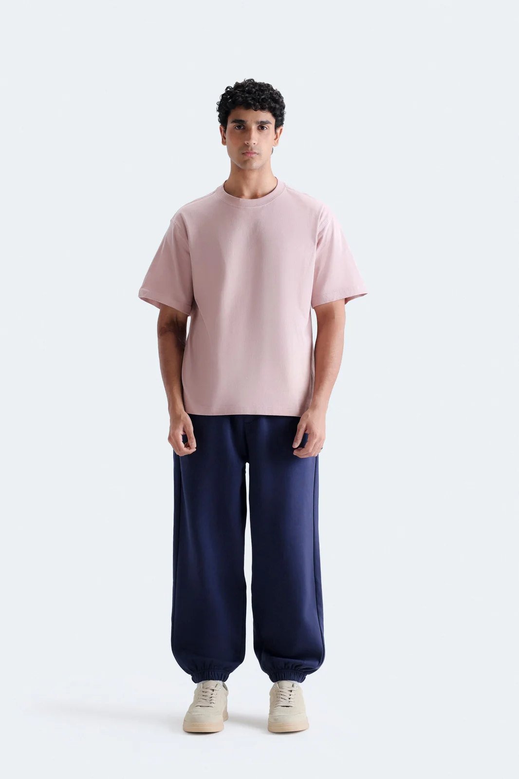heavyweight tee dusty pink