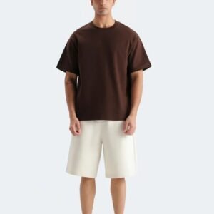 oversized tee chocolate