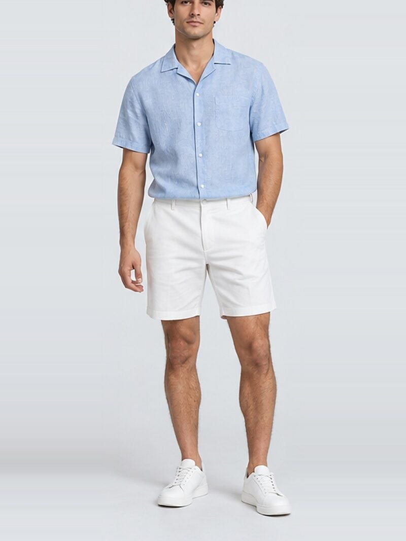 Tailored Shorts – White